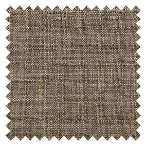 Lit capitonné Grand Tissu - 180 x 200 cm - Marron noix de coco