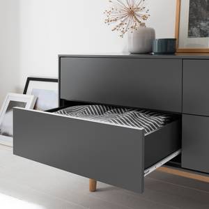 Enfilade LINDHOLM - Largeur 120 cm Gris