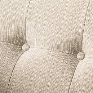 Canapé d’angle Croom Tissu - Tissu Polia: Cachemire - Méridienne courte à gauche (vue de face) - Avec repose-pieds