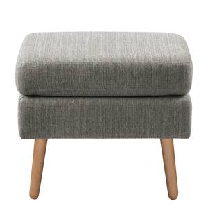 Sessel Croom Webstoff - Fango - Mit Hocker - Webstoff Polia: Fango - Mit Hocker