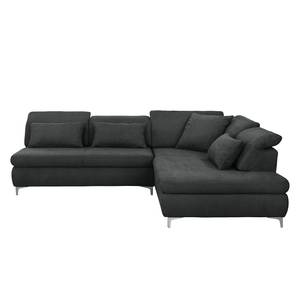 Ecksofa Rockford I Webstoff Grau - Textil - 265 x 90 x 225 cm