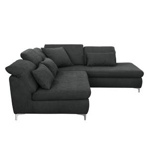 Ecksofa Rockford I Webstoff Grau - Textil - 265 x 90 x 225 cm