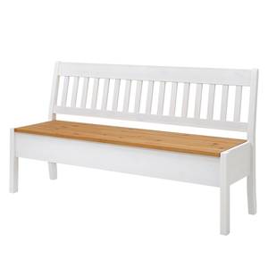 Banc Boston I Pin massif - Epicéa blanc / Epicéa lessivé - Largeur : 169 cm