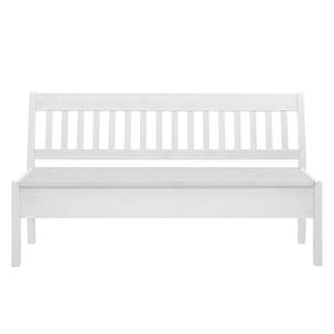 Banc Boston I Pin massif - Pin blanc - Largeur : 169 cm