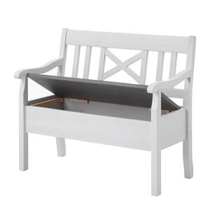 Banc Fjord II Pin massif - Epicéa blanc / Epicéa gris - Largeur : 105 cm