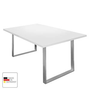 Eettafel Leaf I Mat wit - 180 x 90 cm