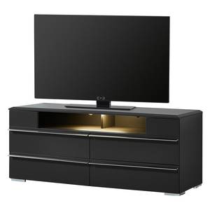 TV-Schrank Cupar II (Inkl. Beleuchtung) Grau - Holzwerkstoff - 140 x 57 x 49 cm