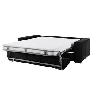 Canapé convertible Leader Microfibre - Noir