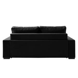 Canapé convertible Leader Microfibre - Noir