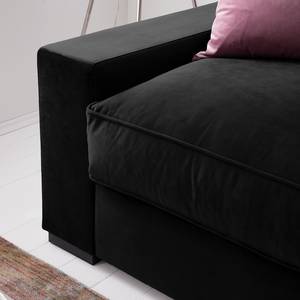 Canapé convertible Leader Microfibre - Noir