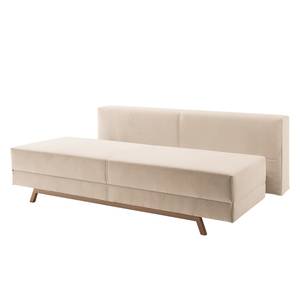 Schlafsofa Myton Microfaser - Hellbeige