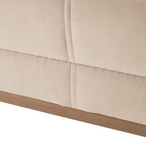 Canapé convertible Myton Microfibre - Beige clair