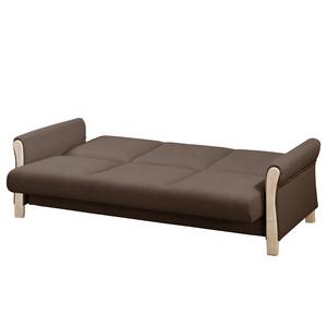 Schlafsofa Outwell Strukturstoff - Braun