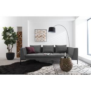 3-Sitzer Sofa MADISON Samt Shyla: Grau