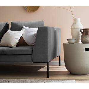 3-Sitzer Sofa MADISON Samt Shyla: Grau