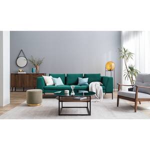 3-Sitzer Sofa MADISON Samt Shyla: Petrol