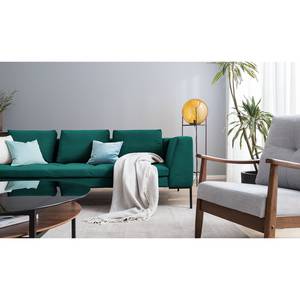 3-Sitzer Sofa MADISON Samt Shyla: Petrol