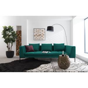 3-Sitzer Sofa MADISON Samt Shyla: Petrol