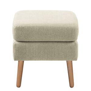 Fauteuil Croom Tissu - Tissu Polia: Cachemire - Avec repose-pieds