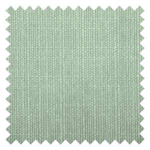 Fauteuil Croom Tissu - Tissu Polia: Gris menthe - Avec repose-pieds