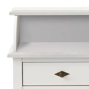 Console Bergen II Pin massif - Pin blanc - Pin blanc