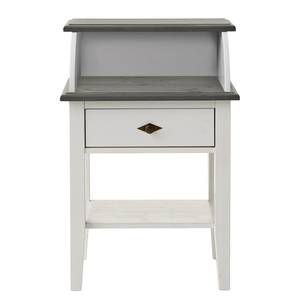 Console Bergen II Pin massif - Pin blanc / pin gris - Epicéa blanc / Epicéa gris