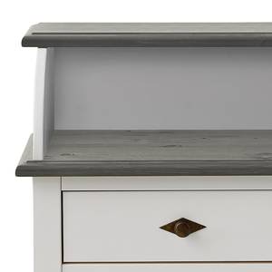 Console Bergen II Pin massif - Pin blanc / pin gris - Epicéa blanc / Epicéa gris