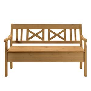 Banc Fjord II Pin massif - Epicéa lessivé - Largeur : 148 cm