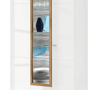 Armoire vitrine Ledigos II Blanc brillant / Blanc