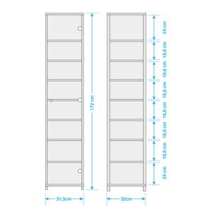 Vitrine Exhibit II Blanc