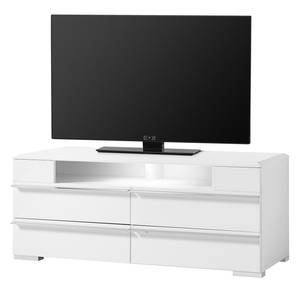 Tv-kast Cupar II (incl. verlichting) Wit - Plaatmateriaal - 140 x 57 x 49 cm