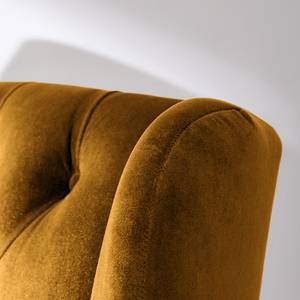 Oorfauteuil Luro fluweel - Velours Gala: Goud