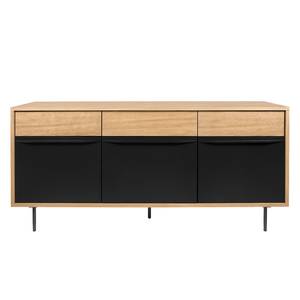 Sideboard Lomborg Eiche / Matt Schwarz