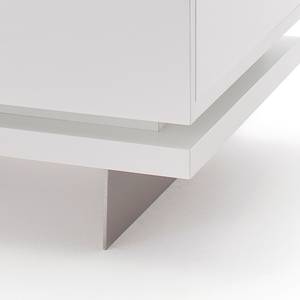 Table de chevet Nola I avec  LED - Blanc - 2