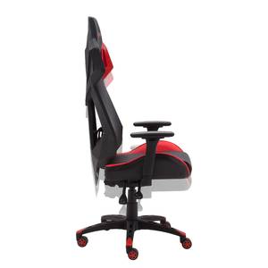 Chaise gamer mcRacing B2 Imitation cuir - Noir / Rouge