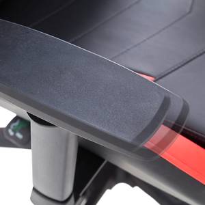 Bureaustoel mcRacing B2 Kunstleer - Zwart/rood