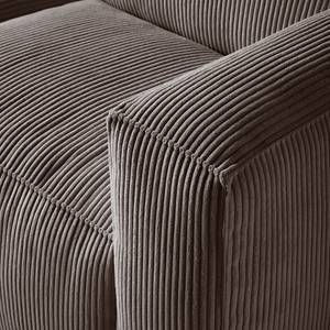 3-Sitzer Sofa LORALAI Cord - Cordstoff Lola: Espresso