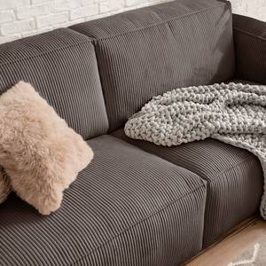 3-Sitzer Sofa LORALAI Cord - Cordstoff Lola: Espresso