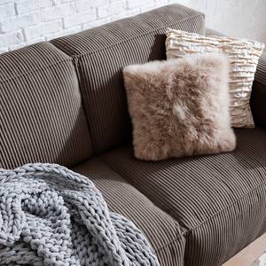 3-Sitzer Sofa LORALAI Cord - Cordstoff Lola: Espresso