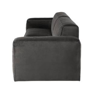 3-Sitzer Sofa LORALAI Samt Ravi: Grau