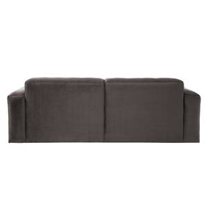 3-Sitzer Sofa LORALAI Samt Ravi: Graubraun