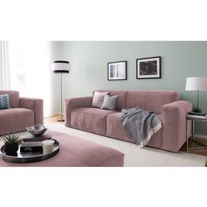 3-Sitzer Sofa LORALAI Samt Ravi: Mauve