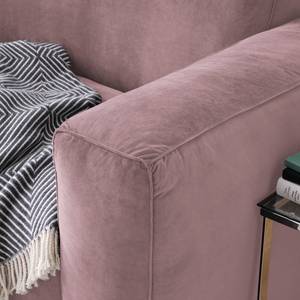 3-Sitzer Sofa LORALAI Samt Ravi: Mauve