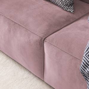 3-Sitzer Sofa LORALAI Samt Ravi: Mauve