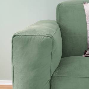 3-Sitzer Sofa LORALAI Samt - Samt Ravi: Mintgrün