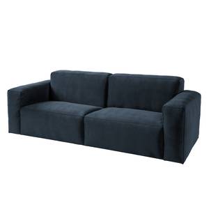 3-Sitzer Sofa LORALAI Samt Ravi: Dunkelblau