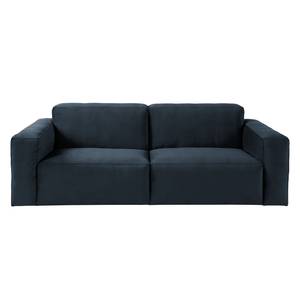 3-Sitzer Sofa LORALAI Samt Ravi: Dunkelblau