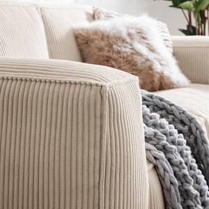 2-Sitzer Sofa LORALAI Cord - Cordstoff Lola: Creme