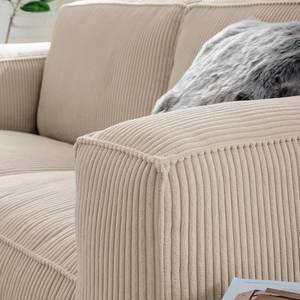 2-Sitzer Sofa LORALAI Cord - Cordstoff Lola: Creme