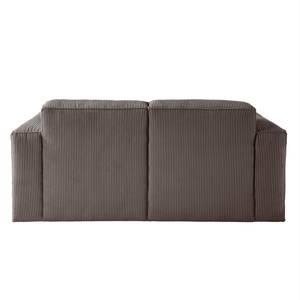 2-Sitzer Sofa LORALAI Cord - Cordstoff Lola: Espresso